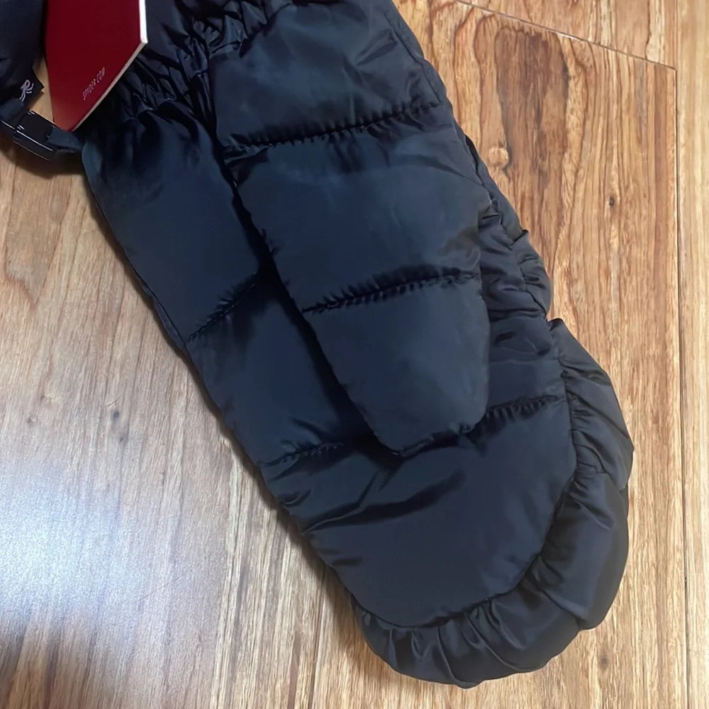 Spyder Black Puffer Mittens